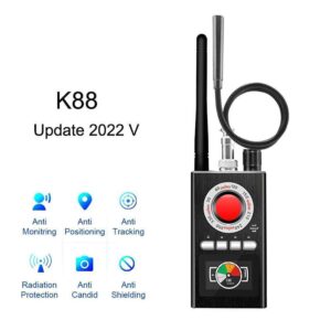 Détecteur K88 Multi-fonction GPS GSM WIFI Recherche de bug Détecteur Signal Lens – Image 4