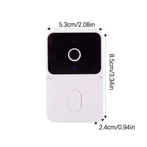 Sonnette vidéo intelligente M8, caméra sans fil avec application – Image 7